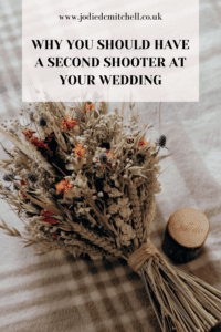 Why you should have a second shooter at your wedding
